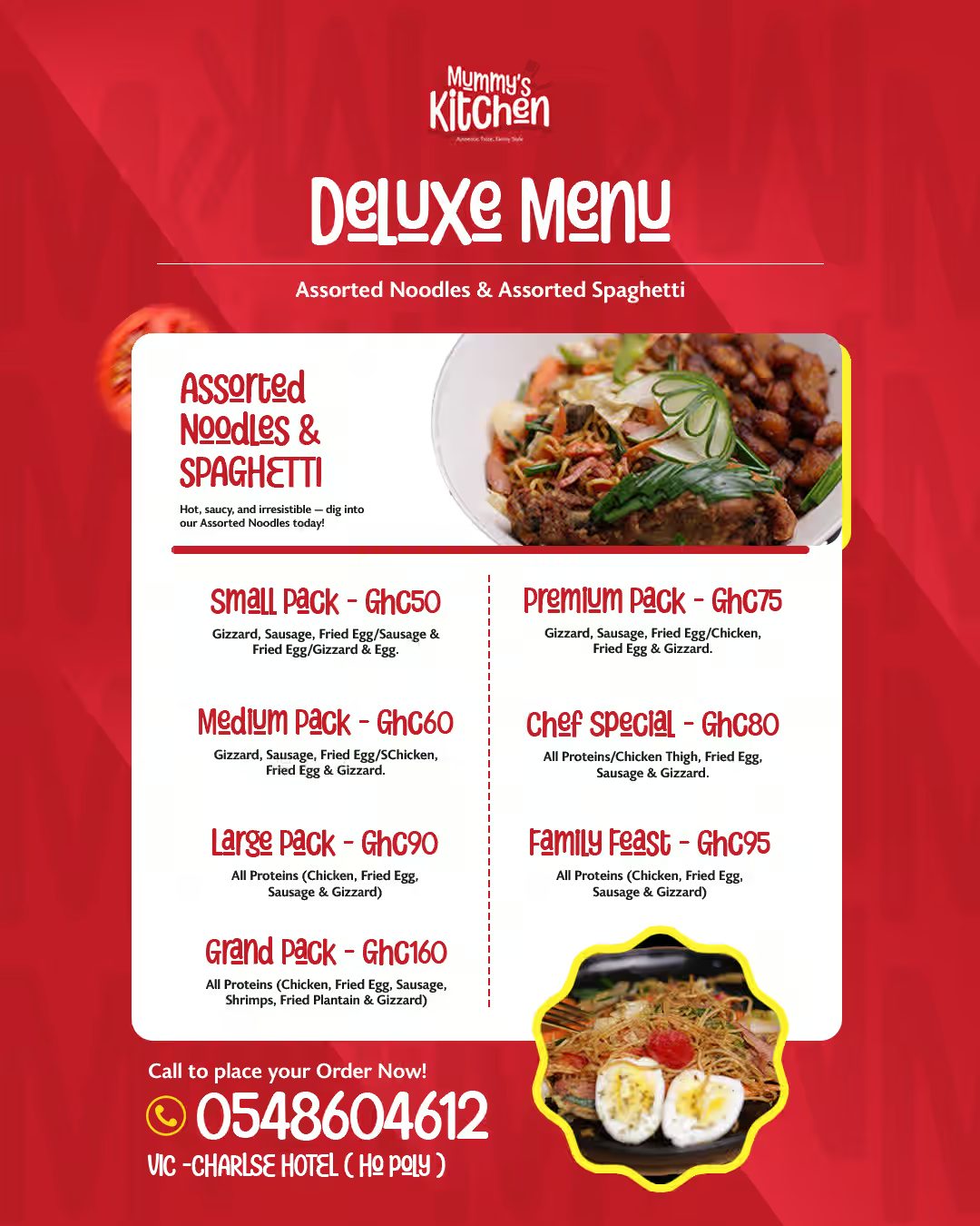 Mummy's Kitchen social media design — 2