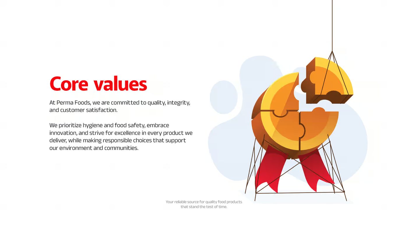PermaFoods brand identity artboard — 3