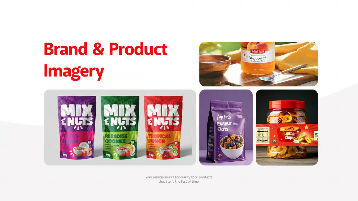 PermaFoods brand identity artboard — 7