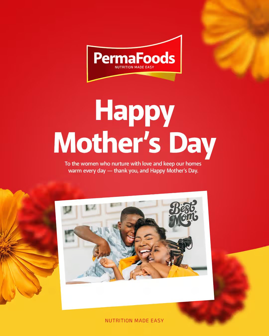PermaFoods social media post design — 1