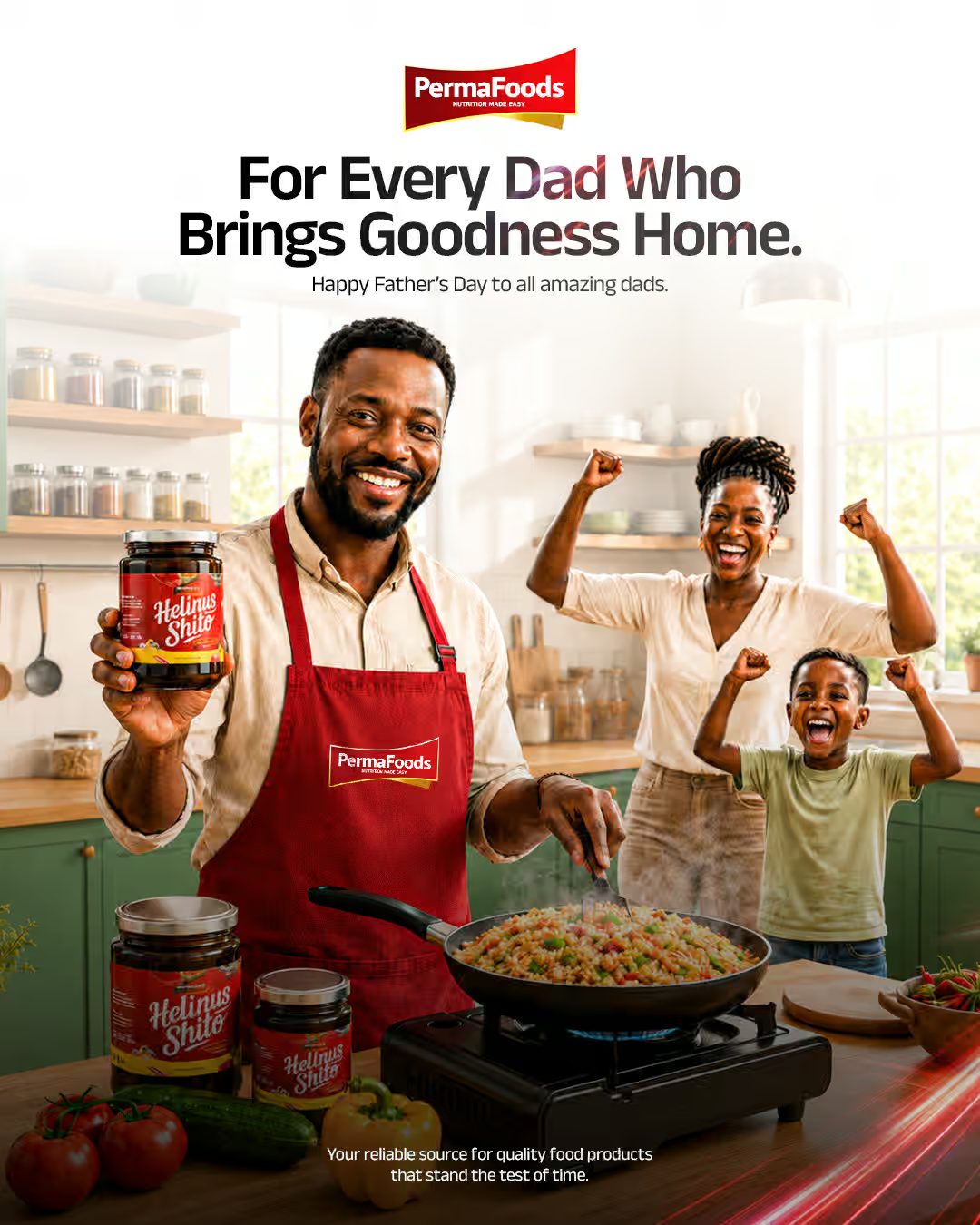 PermaFoods social media post design — 4