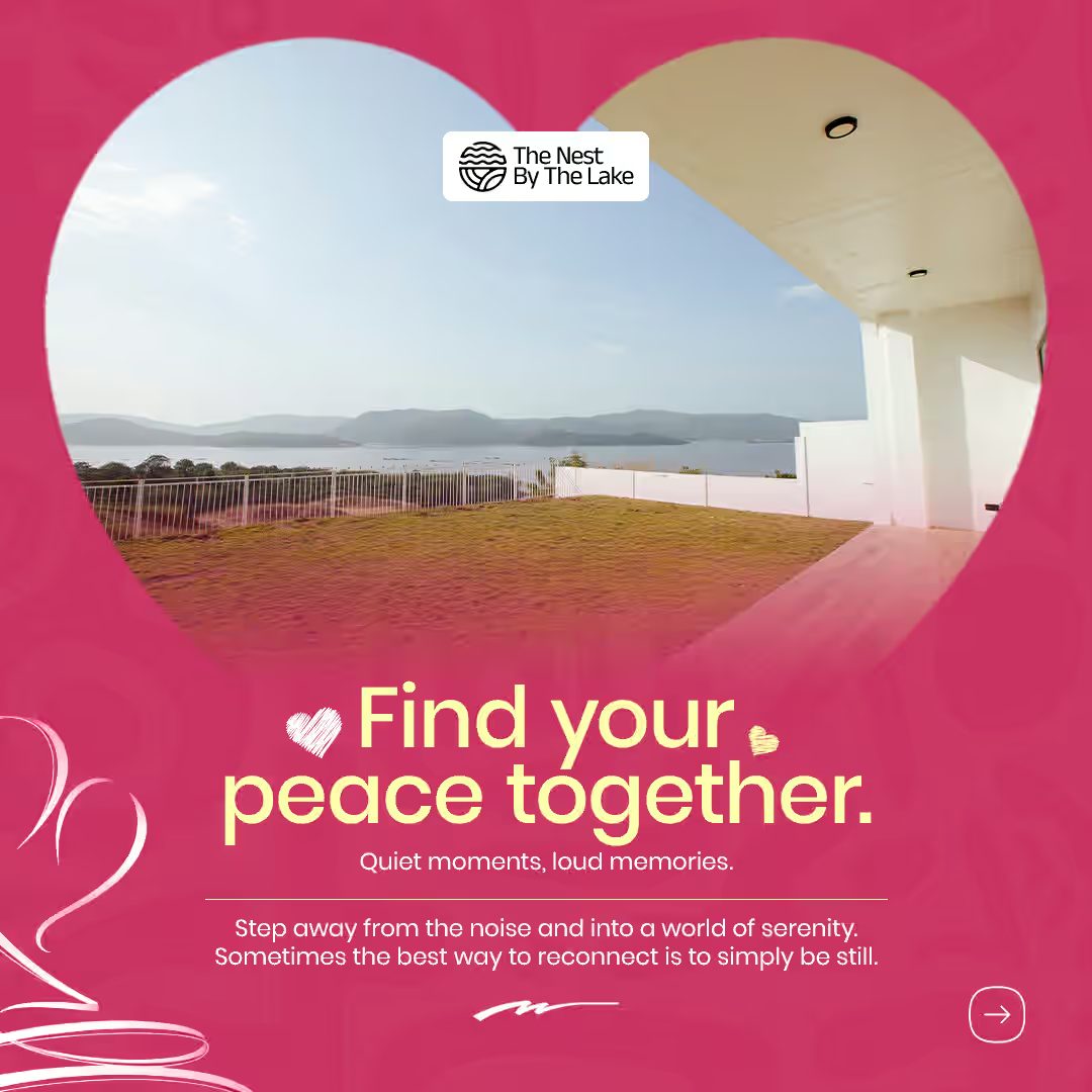 Nest By The Lake social media post design — 5